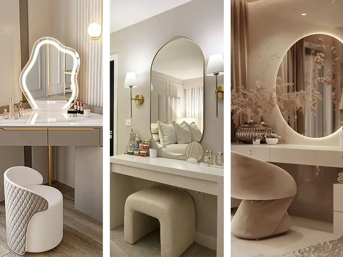 شکل و مکان میز آرایش