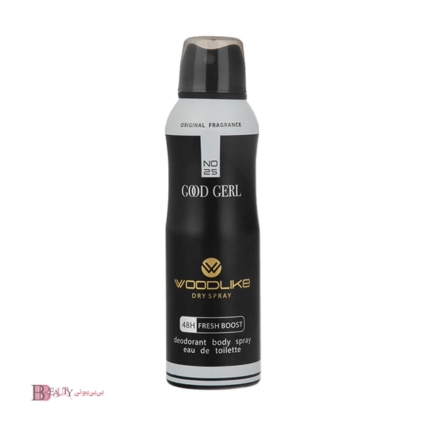 اسپری بدن زنانه وودلایک مدل گودگرل