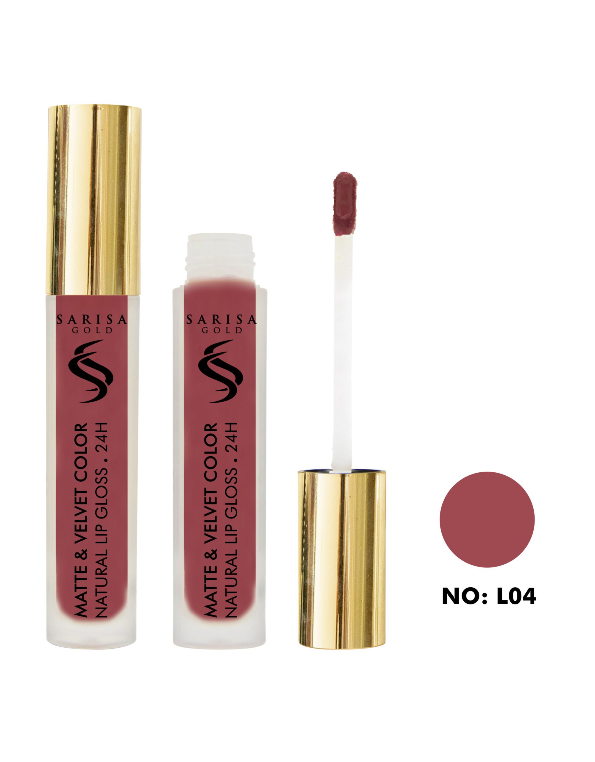 رژ لب مایع ساریسا گلد کد l4