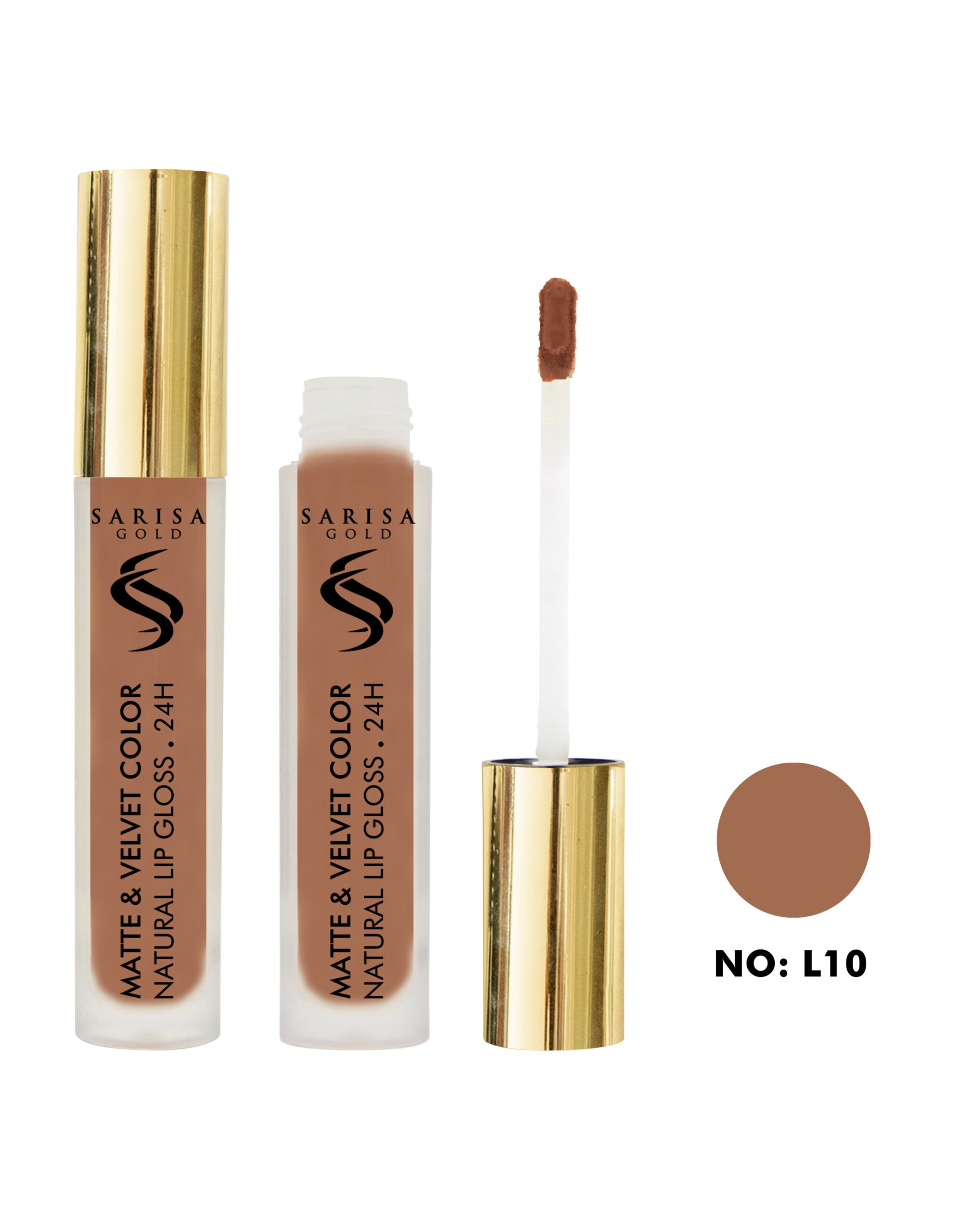 رژ لب مایع ساریسا گلد کد l10