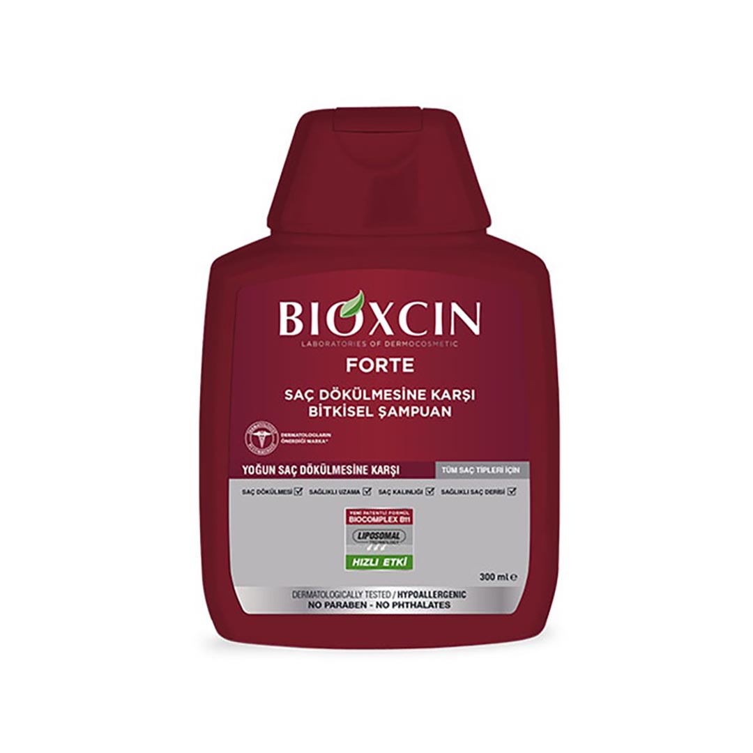 شامپو ضد ریزش بیوکسین قرمز مناسب برای تمامی موها حجم 300 میلی