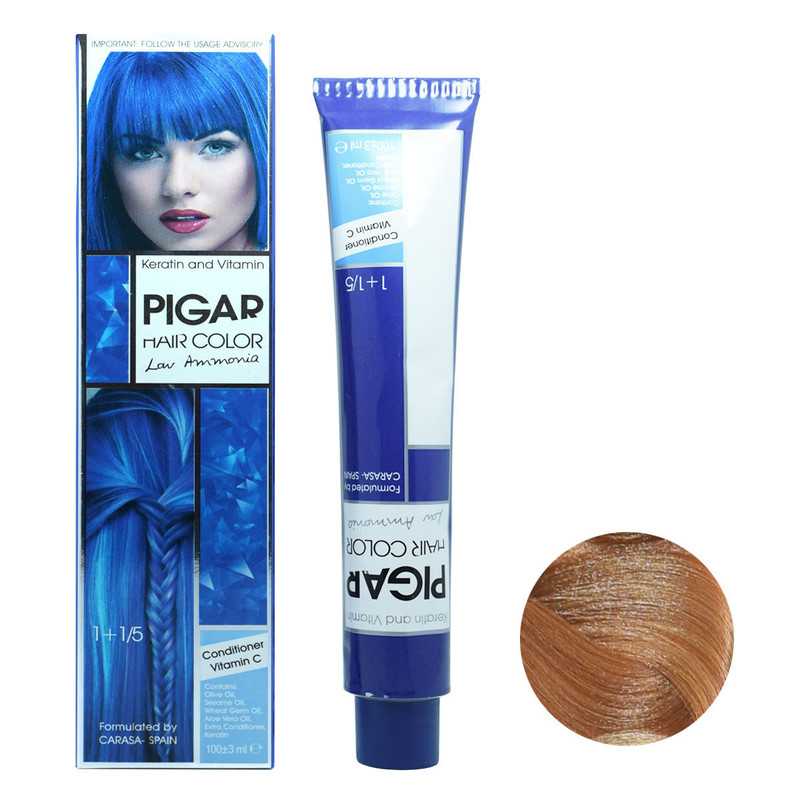 رنگ مو پیگار حجم 100 میلی لیتر شماره g8 بلوند طلایی خیلی روشن