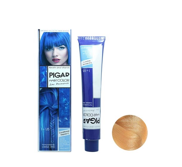 رنگ مو پیگار حجم 100 میلی لیتر شماره g9 بلوند طلایی پلاتینه