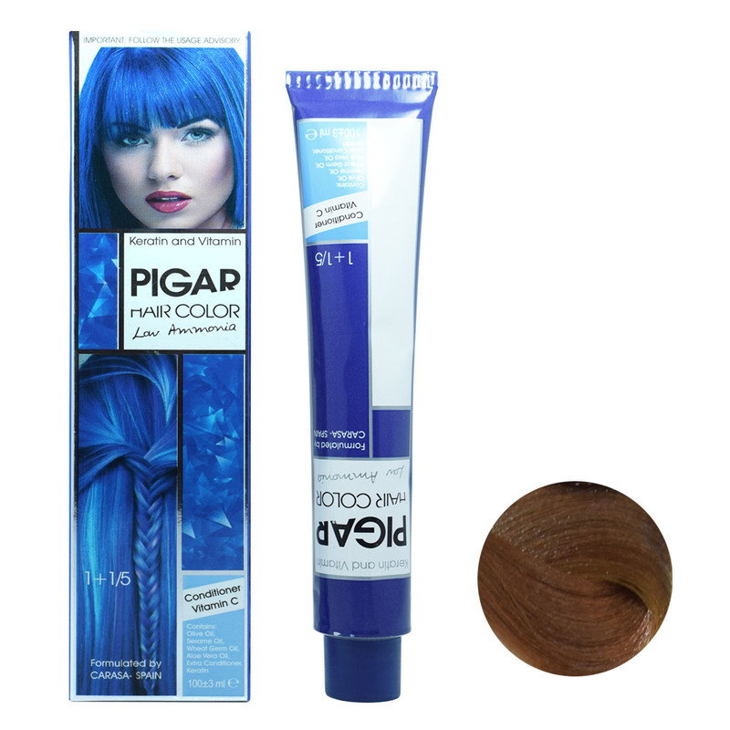 رنگ مو پیگار حجم 100 میلی لیتر شماره te6 چای سرد