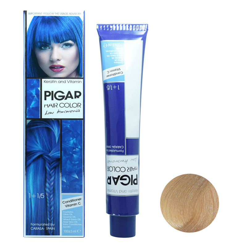 رنگ مو پیگار حجم 100 میلی لیتر شماره 12.00 طلایی ناب